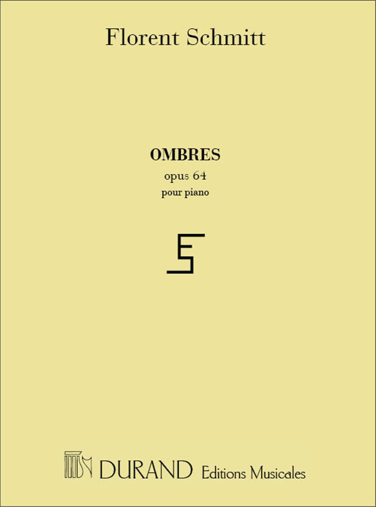 Ombres Op 64 Piano